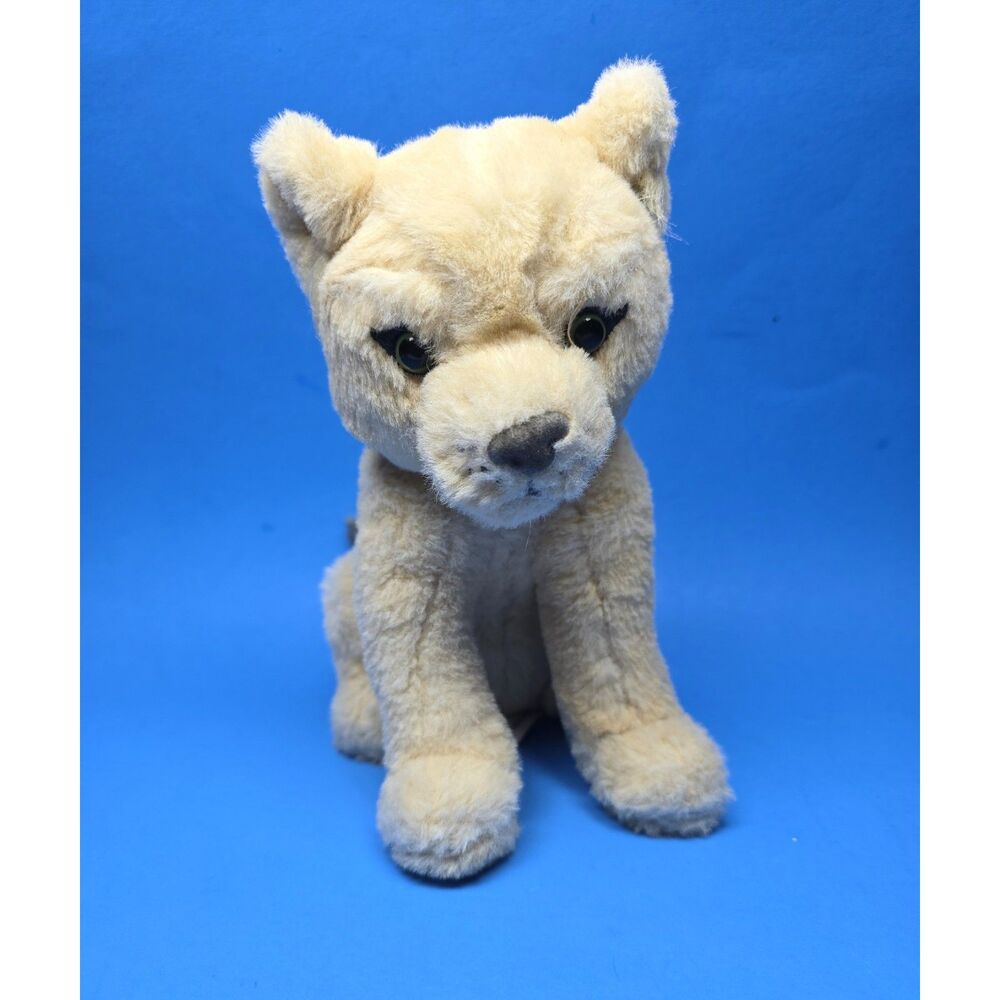 Disney Lion King Nala Plush Talking Stuffed Animal Just Play Sitting Cub Toy 9"
